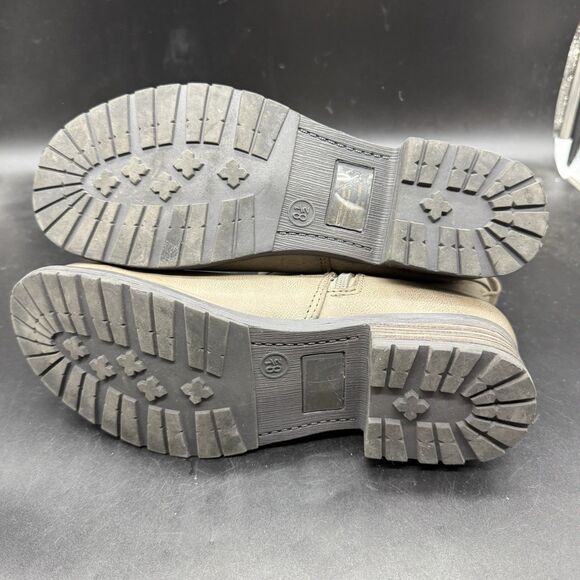 Mossimo Faux Fur Lines Heeled Boots Womens Size 8.5 - Picture 6 of 6